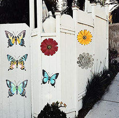 Osw Mariposa De Metal Decoración De Pared Para Interiores - Danielle's Store