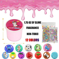 Brave Hours 12 Unidades De Slime Kit Suave Y Antiadherente, - comprar online