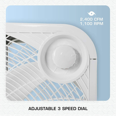 Ventilador De Piso Hurricane, 3 Velocidades, 50.80 Cm - Danielle's Store