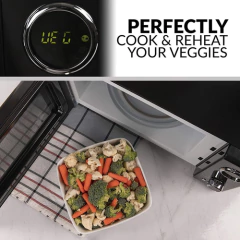 Horno Microondas Nostalgia Rmo4bk, 800w, Con Pantalla Led - tienda online