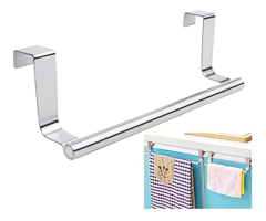 Mziart - Toallero Con Ganchos Para Baño Y Cocina
