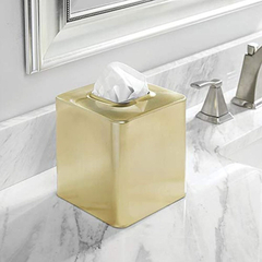 Caja De Pañuelos De Papel Cuadrado Para Encimeras De Baño - comprar online