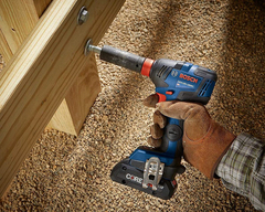 Destornillador De Impacto Bosch-gdx18v, C/batería Y Cargador - comprar online