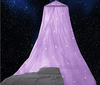 Mosquitera Para Cama Con Estrellas Fluorescentes Que Brillan