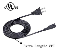 Cable Ul Listado De Ca De Repuesto De 8 Pies 2 Puntas Cable5 - tienda online