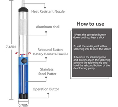 Soldador De Estaño Vastar, Kit Completo De 60w 110v en internet
