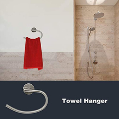 Mingbright Juego De Accesorios De Baño De 4 Piezas De Níquel - Danielle's Store