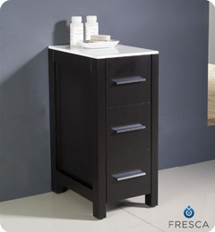 Gabinete Lateral De Lino De Baño Fresco