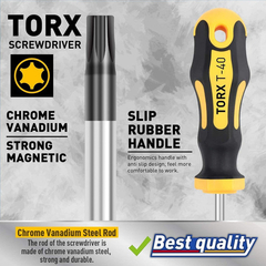 Juego De Destornilladores Torx, Magnéticos, 12 Piezas - tienda online