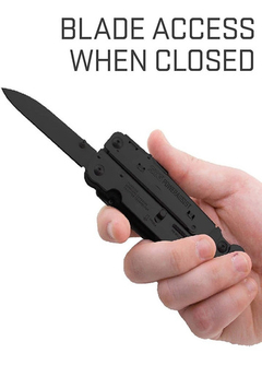 Sog Multitool Alicates - Powerassist Negro Óxido Multi Herra - tienda online