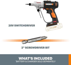 Taladro Inalámbrico Worx Wx176l.9 20v 2-en-1, Sin Batería - tienda online
