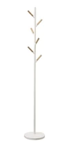 Yamazaki Home - Percha Para Abrigos, Talla Única, Color Blan
