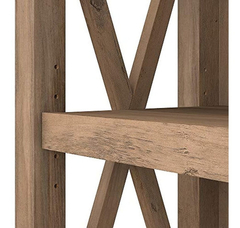 Estantería De Madera Color Marrón Claro De 5 Niveles. - Danielle's Store