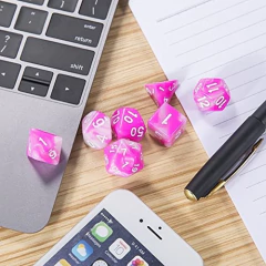 Dnd Dice, 42 Piezas Dungeons Y Dragons Dice Con Gold - tienda online