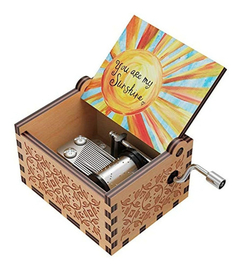 You Are My Sunshine - Cajas De Música De Madera, Grabadas Co - comprar online