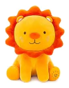 Peluche Con Diseño De León, Color Amarillo-naranja, 14.0in