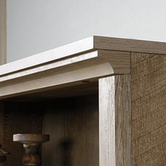 Biblioteca De Madera Color Marrón Con 5 Estantes. - tienda online