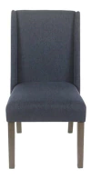 Homepop - Silla De Comedor/estar moderno juego De 2
