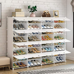 Organizador De Zapato Portátil, 32 Rejillas Blanco, Kousi - Danielle's Store