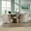Escritorio En Forma De L En Madera Color Beige De 65.12 In.