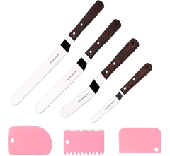 Juego De Espátula Para Glaseado Para Decoración De Pasteles