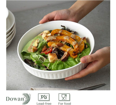 Dowan Quiche Pan Juego De 2 - 8 Pulgadas Molde De Cerámica P - tienda online
