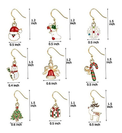 Juego De Aretes De Navidad Para Niñas, Regalo De Navidad en internet