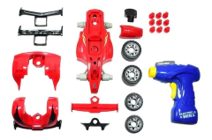 Car Playset - Race Car Con Taladro Eléctrico Play Y Piezas - tienda online