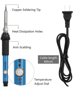 Soldador De Estaño Vastar, Kit Completo De 60w 110v - Danielle's Store