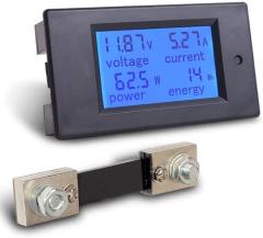 Mictuning Dc 6.5-100v 0-100a Pantalla Digital Lcd Amperímetr
