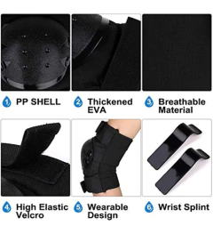 Set De Protectores Y Rodilleras Para Adultos, Jóvenes - comprar en línea