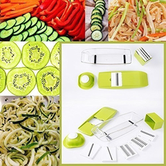 Mandoline Slicer - Cortador De Verduras Ajustable, Rallador - tienda online