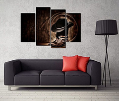 Cuadro De Pared Western Cowboy Wall Art American en internet