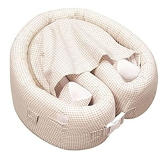 Cuna Portátil Para Bebé, En Algodón Color Beige en internet