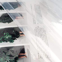 Imagen de Cortinas De Baño Cortina De Ducha Transparente De 71.7x78''
