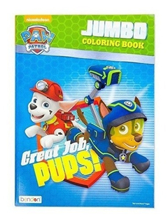 Libro Para Colorear Y Actividades Para Niños Con La Patrulla - tienda online