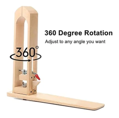 360 ° De Rotación De Madera De Costura Caballo - Danielle's Store