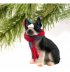 Boston Terrier Adorno Original Arbol De Navidad