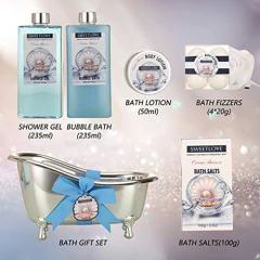 Cesta De Regalo De Spa Para Mujer, Set De Regalo De Baño - comprar online