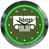 Reloj Eléctrico - Motivo Jeep - Color Neón Verde