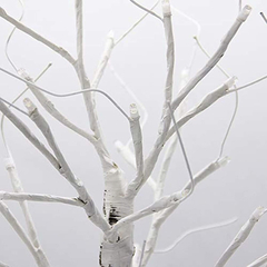 Árbol De Abedul Iluminado Con 24 Luces Led - Danielle's Store