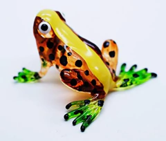 Figura Coleccionable Rana En Miniatura Vidrio en internet