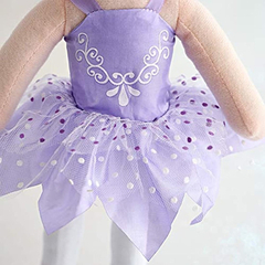 Muñeco Bailarina De 17'' Para Niñas De Ballet (morado) - comprar online