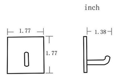 Ganchos Para Toallas Yigii / Gancho Para Baño - 3m Ganchos - Danielle's Store