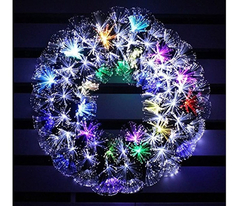 Guirnalda Navideña De Fibra Óptica Led