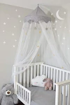 Toldo De Cama De Lujo, Diseño De Estrellas Brillantes