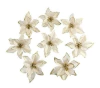 Adornos Para Árboles De Navidad Flores Artificiales