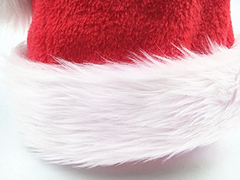 Gorro De Navidad De Doble Capa De Felpa Gruesa De Lujo - tienda online