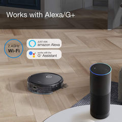 Imagen de Ecovacs Deebot Ozmo U2 Pro Robot Aspirador 2 En 1 Vac...