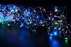 Guirnalda De Luces De Hadas Estrelladas Con 20 Micro Led